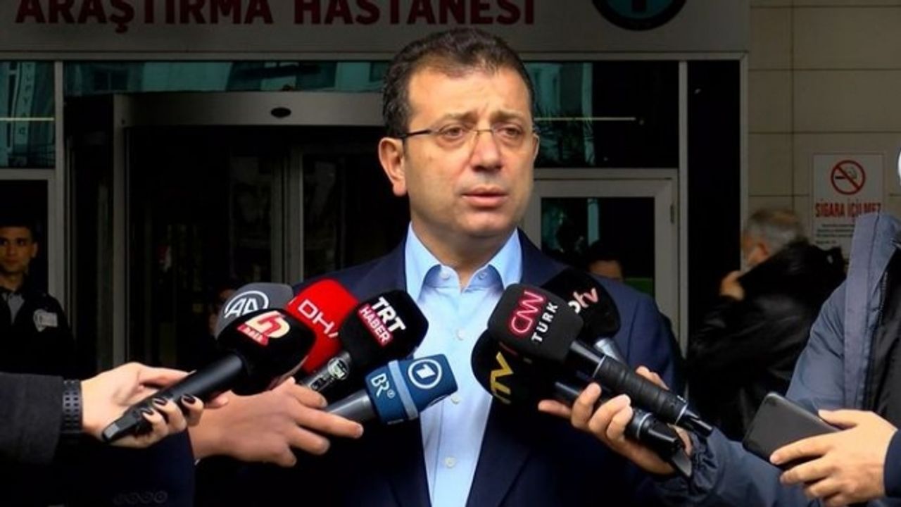 Yargılanan İmamoğlu davası başladı;İmamoğlu: 'Hakime ve savcıya güvenmek istiyorum'