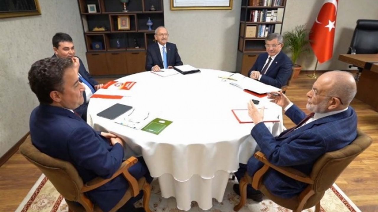 6’lı Masa’nın 5’i bugün Cumhurbaşkanı adayını açıklıyor