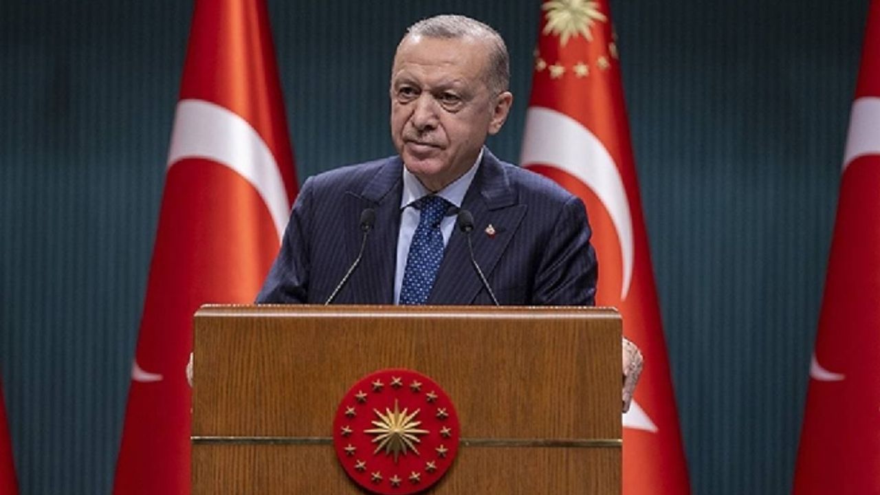 Cumhurbaşkanı Erdoğan, Kabine Toplantısının ardından açıklama yapıyor