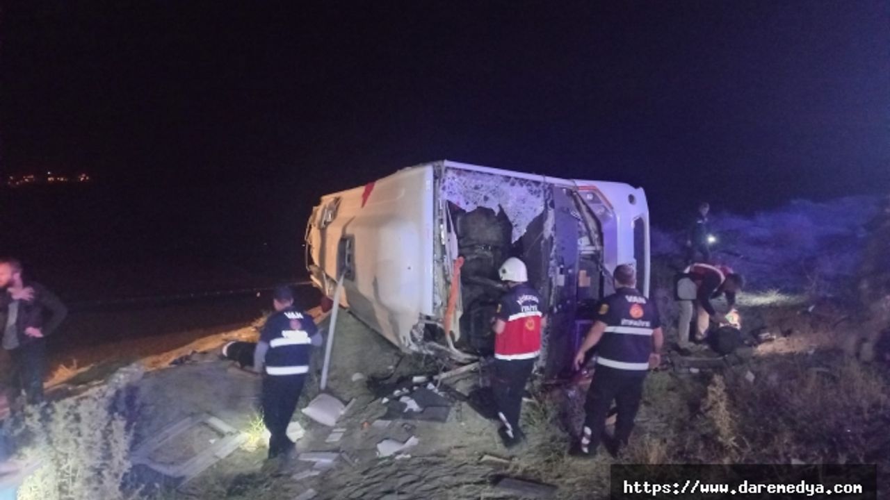 5 göçmenin öldüğü kazada yaralanan 30 kişiden 21'i taburcu oldu