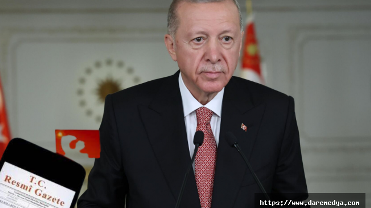 Cumhurbaşkanı Recep Tayyip Erdoğan, 7 üniversiteye rektör atadı