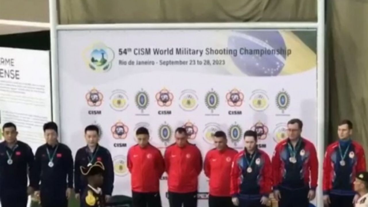 TSK Spor ekibi Dünya Atış Şampiyonası'nda dünya şampiyonu oldu