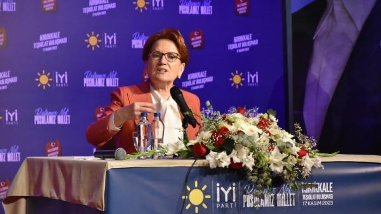Akşener: Kim yaparsa yapsın bunun adı darbedir