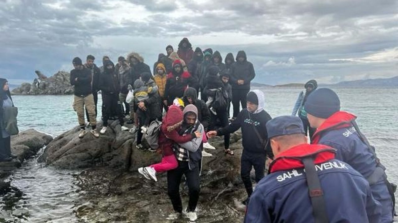 Bodrum’da 66 kaçak göçmen yakalandı, 38 kaçak göçmen kurtarıldı
