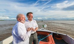 Brezilya'da mevkidaşı Lula ile fotoğrafları dikkat çeken Macron'dan cevap