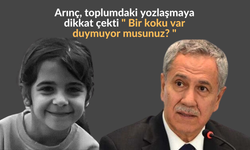 Arınç, toplumdaki yozlaşmaya dikkat çekti " Bir koku var duymuyor musunuz?"