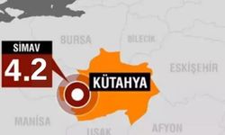 Kütahya Simav'da 4,2 büyüklüğünde deprem!