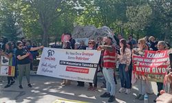 Yaşam Hakkı Savunucuları AYM önünde! "AYM YASAYI HEMEN İPTAL ET"