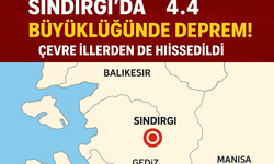 Balıkesir Sındırgı’da 4.4 Büyüklüğünde Deprem! Çevre İllerden de Hissedildi