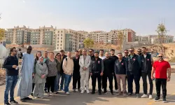 Uluslararası gazeteciler afet şehirlerinde asrın inşasına hayran kaldılar