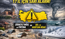 Meteoroloji’den Batı ve Güney İçin Alarm: 17 İlde Sarı Kodlu Uyarı