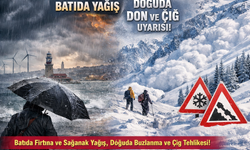 Batıda yağış, doğuda don ve çığ uyarısı!
