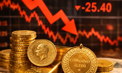 Altın Fiyatlarında Düşüş Sürüyor: Gram Altın 6.821 Liraya Geriledi