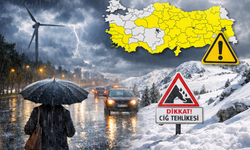 Meteoroloji’den 38 İl İçin Sarı Alarm: Yağış, Soğuk ve Don Uyarısı
