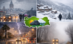 Yurt Genelinde Yağış ve Soğuk Etkili