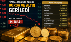 Piyasalarda Dalgalı Seyir: Borsa ve Altında Geri Çekilme