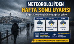 Meteoroloji’den Hafta Sonu Uyarısı: Sağanak Yağışlar Geri Dönüyor