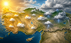 Meteoroloji’den Çifte Uyarı: Yağış Var, Sıcaklık Artıyor