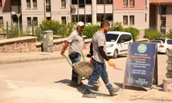 Manisa Akgedik'te üstyapı çalışmaları sürüyor
