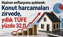 Haziran enflasyonu açıklandı: Konut harcamaları zirvede, yıllık TÜFE yüzde 32,11