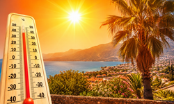 Hava sıcaklıkları 40 dereceye yaklaşacak