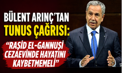 Bülent Arınç'tan Tunus Çağrısı: "Raşid el-Gannuşi Cezaevinde Hayatını Kaybetmemeli"