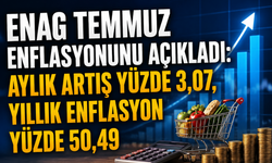 ENAG Temmuz Enflasyonunu Açıkladı: Aylık Artış Yüzde 3,07, Yıllık Enflasyon Yüzde 50,49