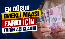 En Düşük Emekli Maaşı Farkı İçin Tarih Açıklandı