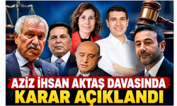 Aziz İhsan Aktaş Davasında Karar Açıklandı: 5 Sanık Beraat Etti