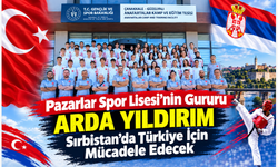 Pazarlar Spor Lisesi'nin Gururu Arda Yıldırım, Sırbistan'da Türkiye İçin Mücadele Edecek