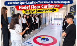 Pazarlar Spor Lisesi’nde Yeni Sezon İlk Günden Başladı: Hedef Floor Curling’de Türkiye Şampiyonluğu