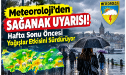 Meteoroloji’den Sağanak Uyarısı! Hafta Sonu Öncesi Yağışlar Etkisini Sürdürüyor
