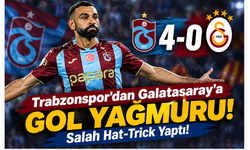 Trabzonspor’dan Galatasaray’a Gol Yağmuru: Salah Hat-Trick Yaptı!
