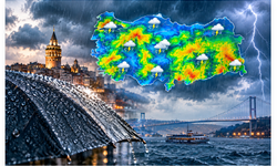 Meteoroloji uyardı! Sağanak ve fırtına birçok ili etkisi altına alacak