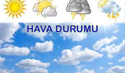 Türkiye'de bugün hava durumu nasıl olacak? Sıcak, rüzgar ve sağanak yağış...