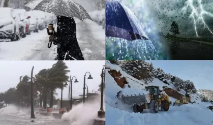 Sel ve çığ tehlikesine dikkat! Bugün hava nasıl olacak?