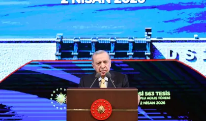 DSİ'den 563 tesis hizmete açıldı... Su kaynaklarımız tükenmeden korunmalı