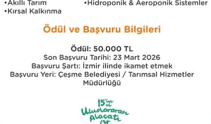 Alaçatı Ot Festivali’nde Sürdürülebilir Tarım Projeleri Sahneye Çıkıyor