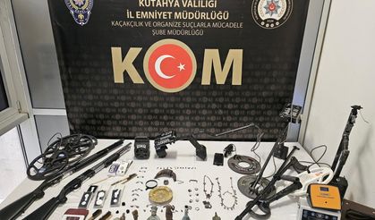 Tarihi Eser Kaçakçılarına Darbe: 76 Parça Eser Ele Geçirildi