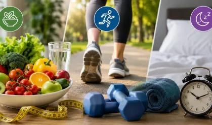 Obeziteye karşı 3 temel kural: Beslenme, hareket ve uyku