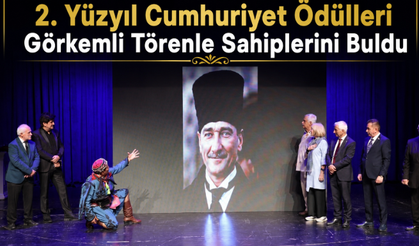 2. Yüzyıl Cumhuriyet Ödülleri Görkemli Törenle Sahiplerini Buldu