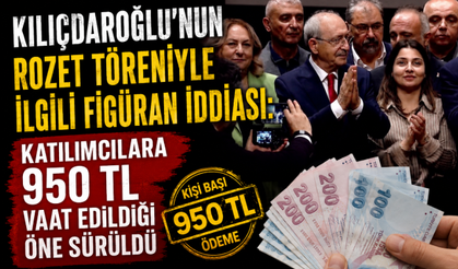 Kılıçdaroğlu'nun Rozet Töreniyle İlgili Figüran İddiası: Katılımcılara 950 TL Vaat Edildiği Öne Sürüldü