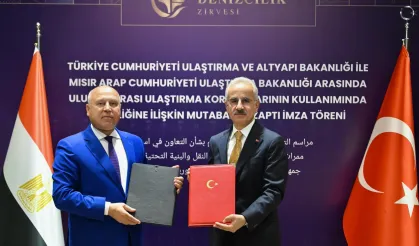 Türkiye ile Mısır'dan ulaştırmada stratejik iş birliği: Yeni mutabakat imzalandı
