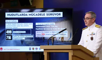 MSB: 3 PKK'lı terörist teslim oldu... Hudutlarda mücadele sürüyor