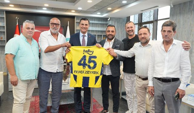 Fenerbahçe Taraftar Derneklerinden Başkan Zeyrek’e ziyaret