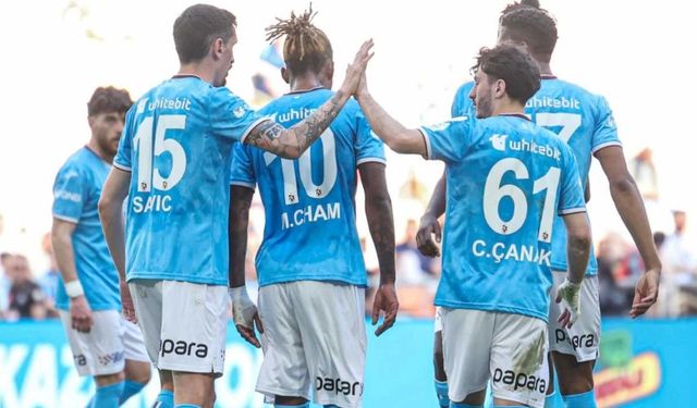 Trabzonspor, Adana Demirspor karşısında tek golle kazandı