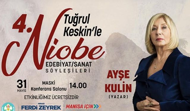 Niobe Edebiyat Söyleşileri Ayşe Kulin’i Ağırlayacak
