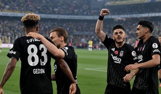 Derbinin galibi Beşiktaş