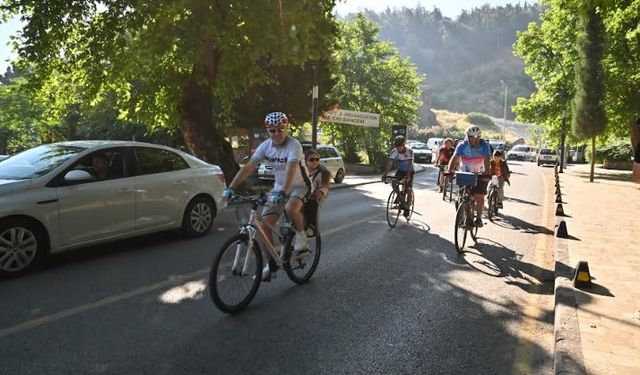 Manisa’da Pedallar Çevre için Çevrildi