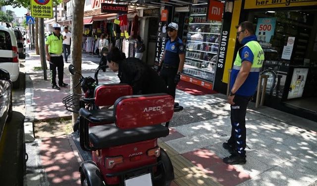 Büyükşehir’den Kaldırım İşgaline Denetim